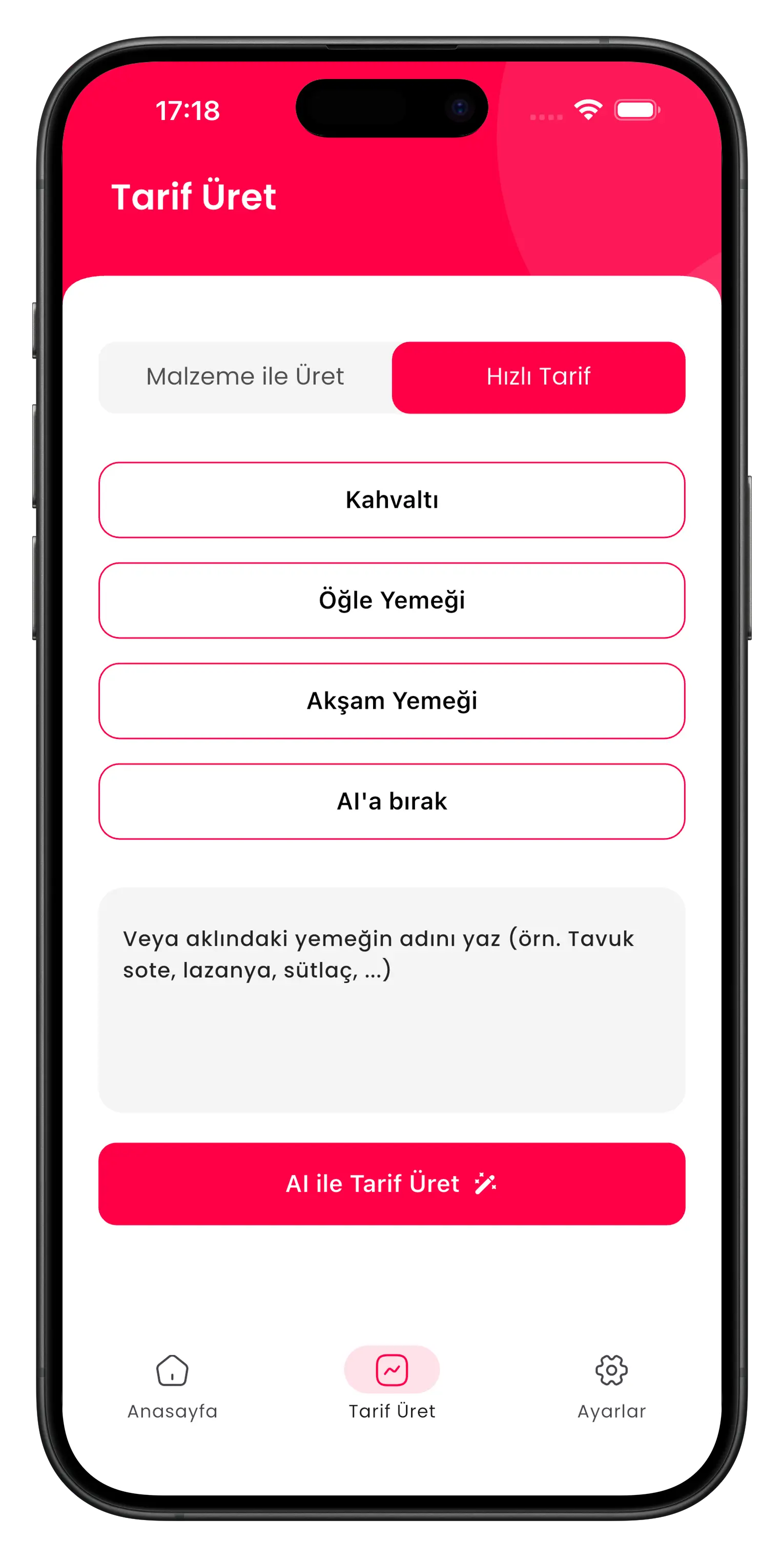 Sağlıklı beslenme için yemeklerin kalori ve besin değeri analizini gösteren grafik görseli.