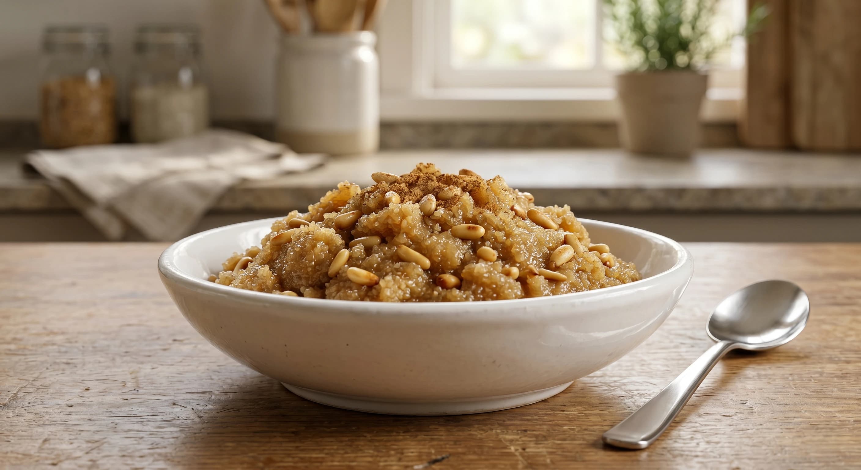 Perfectly Roasted Semolina Halva